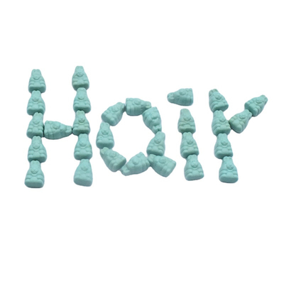 Vitamina blu verde H 60 Gummies di supplementi della vitamina della biotina di Biotech E133 per bottiglia