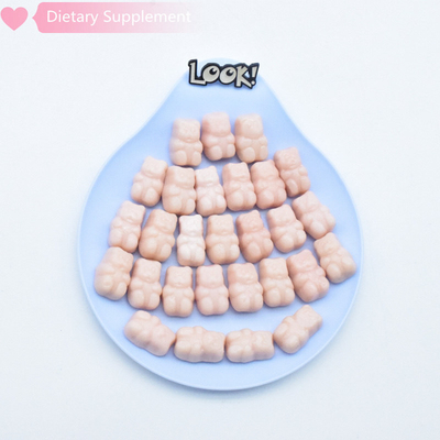 Collagene Gummies GMP della biotina del vegano per i supplementi della vitamina della biotina di crescita dell'unghia della pelle dei capelli