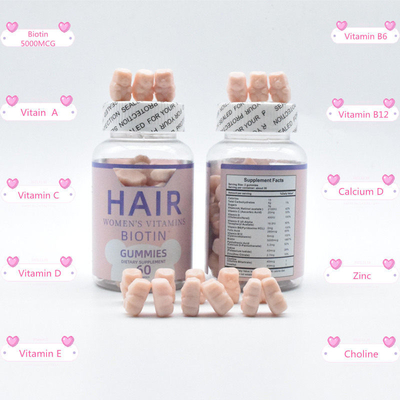 La vitamina commestibile della biotina di GMP completa i capelli gommosi per la crescita delle cellule