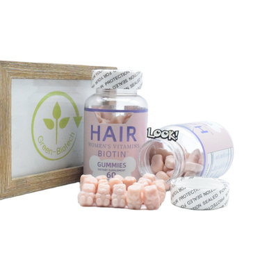Collagene Gummies GMP della biotina del vegano per i supplementi della vitamina della biotina di crescita dell'unghia della pelle dei capelli