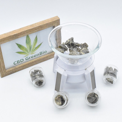 Briciola della cera della limanda CBD del fumo 10 grammi per disponibilità libera della bottiglia THC alta bio-