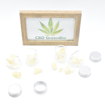 Cera pura 95% dell'estrazione CBD del fiore della canapa per HPLC tamponante provato