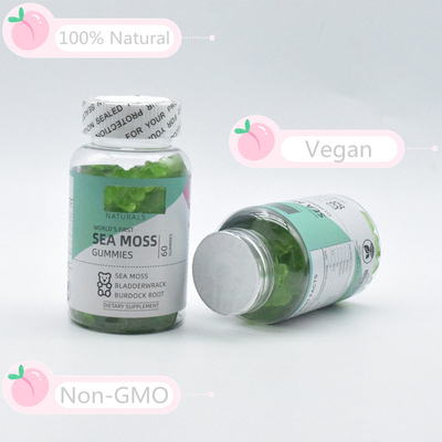 Grado premio di Moss Gummy Detox Weight Loss del mare organico di Skincare