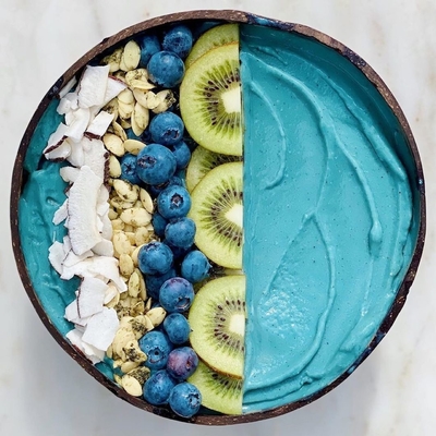 Coloranti alimentari naturali blu E18 0.1g 0.5g 1g di Spirulina per 1000ml