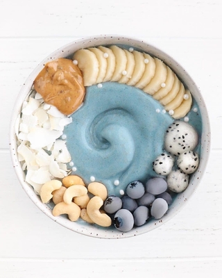 Glutine blu di Spirulina del vegano libero per la sostanza nutriente della proteina della ciotola 60%-70% di Acai