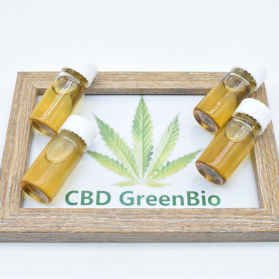 Olio distillato organico puro di CBD THC 80% libero per il sonno di aiuto