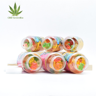 Umore migliorante gommoso gommoso completo di spettro CBD di sanità