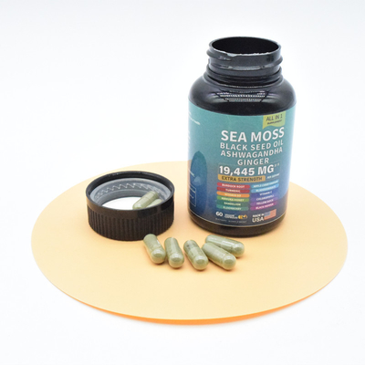 Fornire Pure Himalayan Sea Moss Capsule per sostenere l'energia e la memoria cerebrale